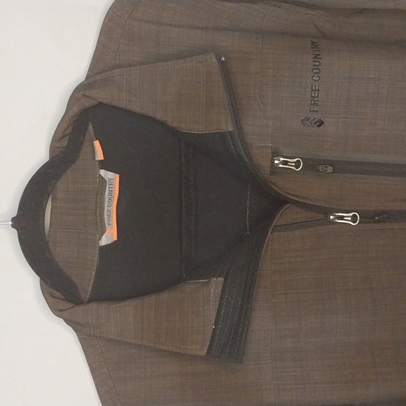 Free Coubtry Men's Jacket Size Medium  Waterproof 4 Pockets Fleece Lined - Picture 2 of 8